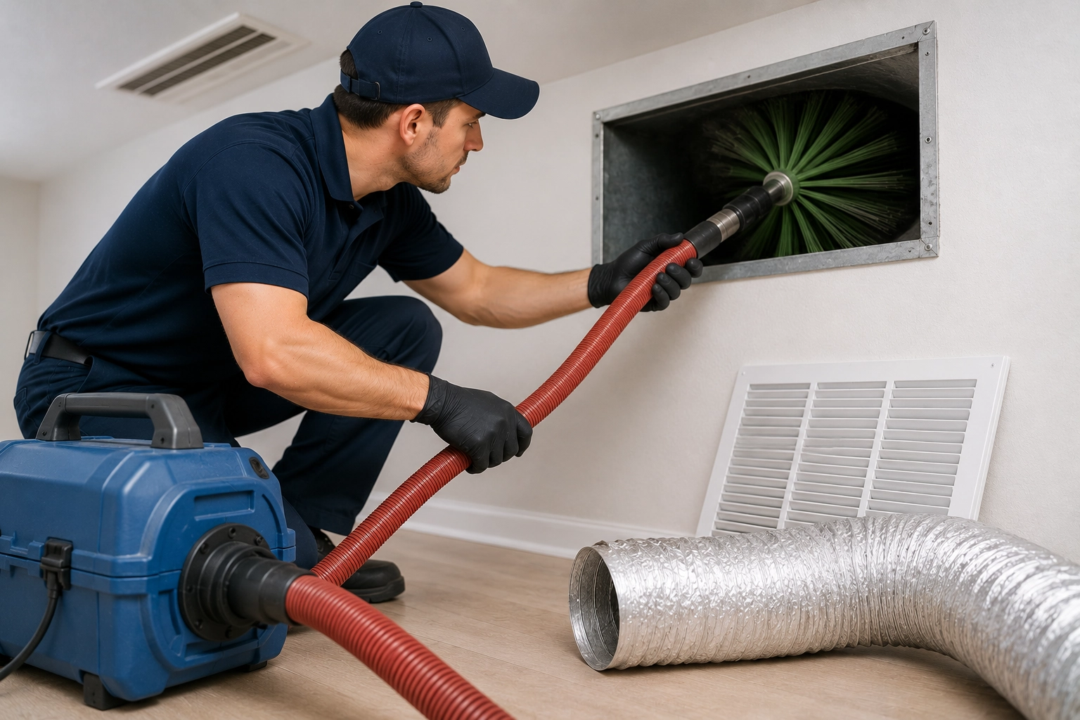 Air Duct Cleaning Process
