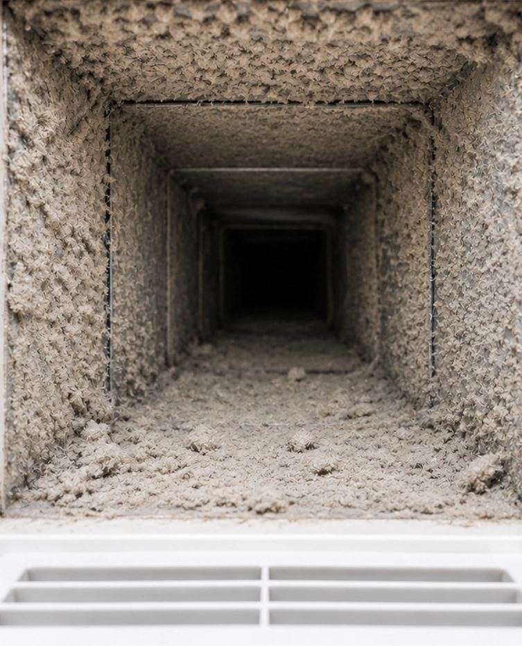 before air duct cleaning